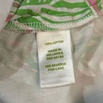 Lilly Pulitzer  Callahan Shorts in Daisy Darling Green & Pink 100% Cotton Size 4 Photo 3