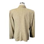 Style & Co Style &‎ Co Petite Beige Linen Look Blazer Professional Career Workwear 16P Photo 2