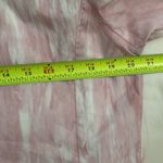 New Balance Pink Marbled Hooded Raincoat Full Zip Jacket Womens Size Medium Photo 5