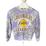 Hybrid Apparel  Los Angeles Lakers Tie Dye Crewneck Sweater Size Small Photo 2
