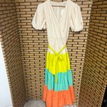 Flying Tomato Flying‎ Tomato Tiered Maxi Dress Size Large Photo 1
