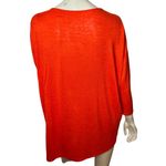 Kerisma  brand Orange Sweetheart neck 3/4 Sleeve Tunic Top Photo 3