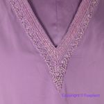Marciano New!  by Guess Soft Lavender‎ Split Sleeve Chiffon mini Dress/ top, S Photo 7