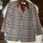 Pendleton Knockabouts by  vintage suede collar/elbow blazer sz 14W Photo 0
