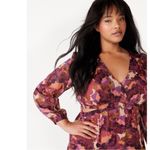 Sofia Jeans Women's Plus Size Cutout Maxi Dress with Long Sleeves, 3XL Pink Photo 2