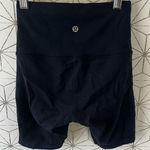 Lululemon  Navy Blue Spandex Bike Short 6” Photo 0