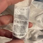 Chico's  linen T-shirt with a gold Lame’ pattern on the neck line Photo 3