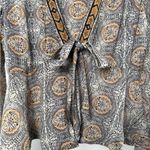 Free People Time of Your Life Top in Ivory Combo Size Small Photo 2