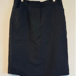 J.Crew Black Wool Pencil Skirt Women’s Size 6 Work Office Career Skirt Photo 0