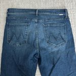 Mother “The Runaway Step Fray” Jeans in Manana Mi Amor Medium dark wash ankle Blue Size 32 Photo 7