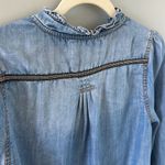 Matilda Jane Womens  Good Hart super soft and comfy size XS denim button down top Photo 4