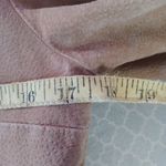 Max USA womens Small tan suede full zip jacket w cheetah print scarf Photo 4