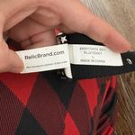 Relic Brand Rock Music Guitar Goth Studded Print Metal Buckle Belt Large Punk Photo 3