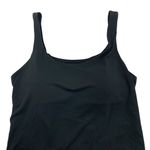 Alrism Tank Top Small‎ Black Padded Layering Activewear Minimal Basic Photo 1
