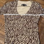 EXPRESS  Animal Print Sweater Sz XS Photo 3