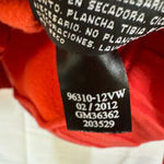 Harley Davidson Harley-Davidson Women’s Full Zip Red Orange Lightweight Knit Jacket Size Small Photo 3