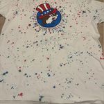 Buc-ee's  4th of July red white blue short sleeve shirt Photo 0