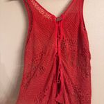 Free People ‎ Crochet Back Tie Up Tank Photo 4
