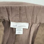 J.Jill Pants SZ Petite Large Linen Blend Stretch Crop Pull On Flat Front Chino Photo 2