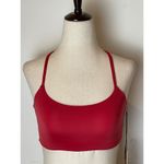 Girlfriend Collective Red Juliet Strappy Criss Cross Back Sports Bra XXS Photo 4
