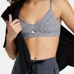 Alo Yoga Alo Alosoft Heather Gray Cami Sports Bra Large Photo 1