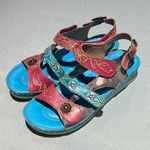 L'ATISTE L’ARTISTE by Spring Step leather sandals with multiple straps Size 37 B32 Photo 3