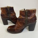 FREEBIRD by Steven Freebird FB Bolo Women Distressed Buckle Boots 7 B80 Photo 6