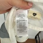 Madewell  Pleated Midi Dress Linen Blend Overcast Size 0 Photo 8