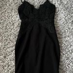 Windsor  black lace mini dress size XS Photo 0