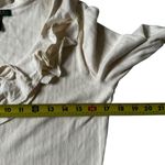 Lauren by Ralph Lauren Cream Blouse Women Basic top Size Medium | 6 Photo 2