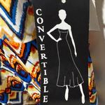 Women’s Medium Coco Bianco Convertible Swimsuit Cover Up Skirt To Dress NWT Orange Photo 1