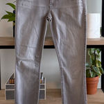 7 For All Mankind Mid-Rise The Skinny Grey Jeans, 31 Photo 0