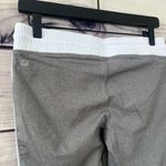 Fabletics Grey Drawstring Waist Low Rise Cropped Capri Leggings Photo 4