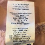 Seven7  jeans size 12 silver pink tummy control high rise skinny zip button Photo 8