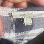 Mystree Womens Button Down Plaid Shirt Long Sleeve Casual Tunic Top Photo 4