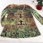 Live and let live  Tie-dye sequin Shirt PM Photo 0