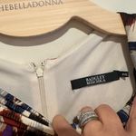 Badgley Mischka NEW  3/4 SLEEVE WIDE NECK PRINT DRESS Photo 4