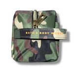 Bath & Body Works Cosmetics Travel Bag Organizer Camouflage Green Brown Photo 1