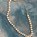 Altar'd State Elegant White Beaded Necklace Photo 0