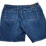 Ralph Lauren Lauren  Bermuda Blue Jean Shorts Summer Women’s Size 16 Photo 4