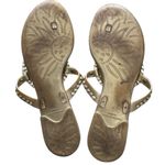 Jack Rogers Gold GEORGICA Jelly Sandals size 10 Photo 6