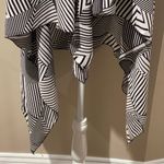 Black and White Striped Chiffon kimono Size undefined Photo 5