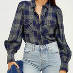 We The Free  Sun City Plaid button up Photo 0