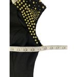 Arden B  Women's Black & Gold Casual Dress Photo 3