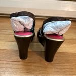 Lilly Pulitzer  Callie Wedge Leather Brazilian Brown Womens 7 New Photo 3