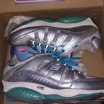Skechers Shape Ups Blue Silver 7.5 Photo 7