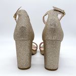 Chinese Laundry  CL Gold Glitter Block Heel Sandals Photo 6