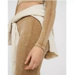 Aerie Offline by Big Chill Seamless Ribbed Leggings Taupe Photo 4