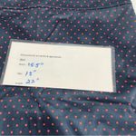 J.Crew navy blue red polka dot “ the pencil skirt “ size 6 Photo 5