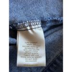 Bobbie & Brooks Bobbie Brooks Womens Shirt Jacket Sz Large Blue Denim Button Up Floral Patchwork Photo 8